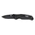 Klein 44220 Pocket Knife, Black, Drop-Point Blade