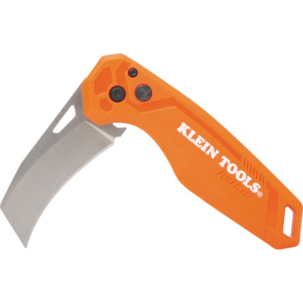 Klein 44321 FLICKBLADE Hawkbill Folding Pocket Knife