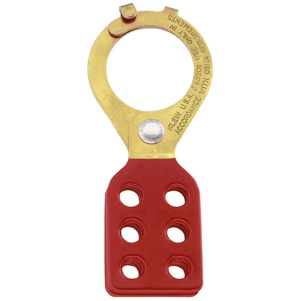 Klein Tools 45201 Lockouts, 1-1/2" Hasp, Interlocking Tabs