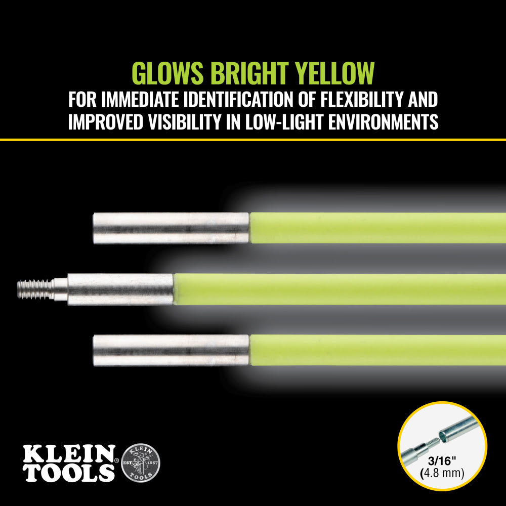 Klein 50152 Mid Flex Glow Rod, 15-Foot