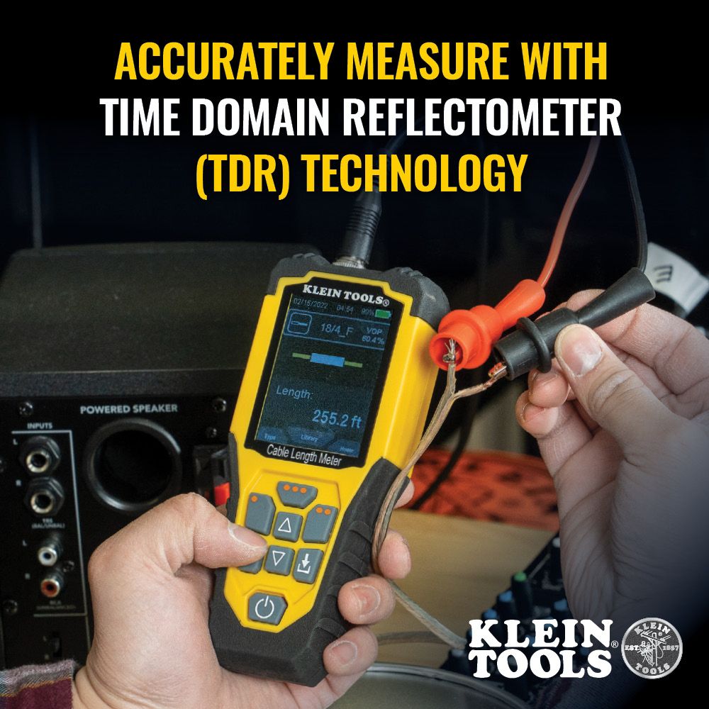 Klein 501915 TDR Cable Length Meter