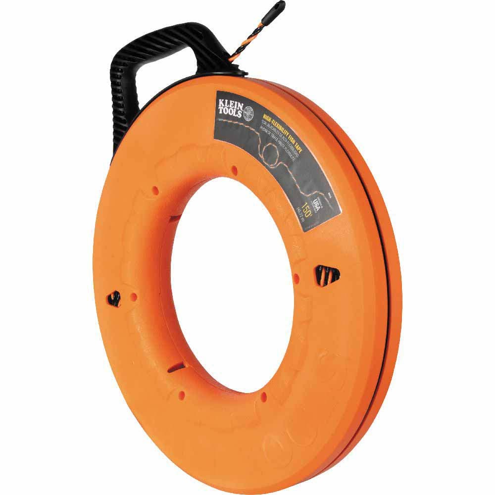 Klein 50376 High Flex Polyester Fish Tape, 150'