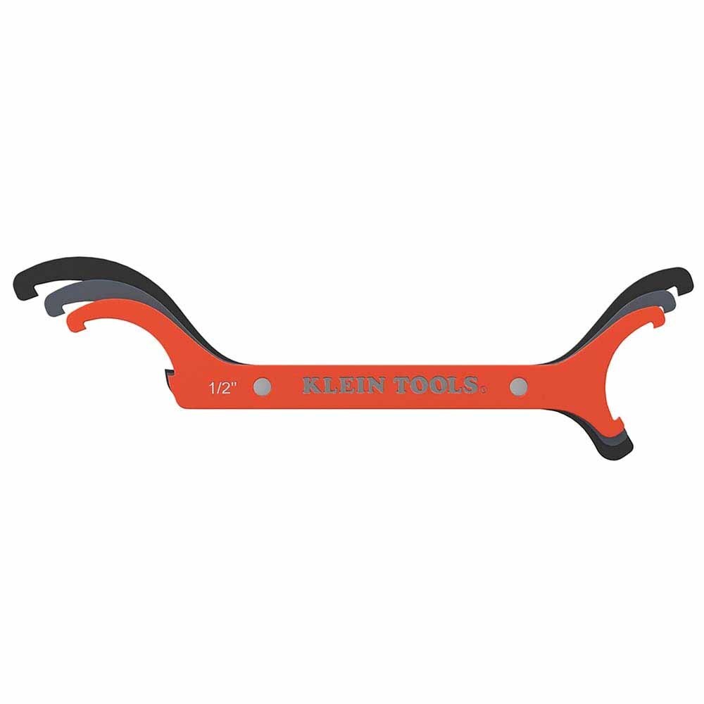 Klein 50901R Straight Locknut Wrench Set