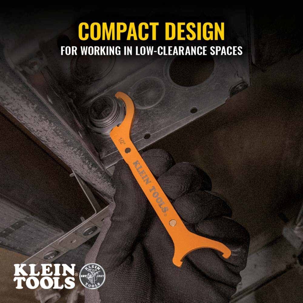 Klein 50901R Straight Locknut Wrench Set