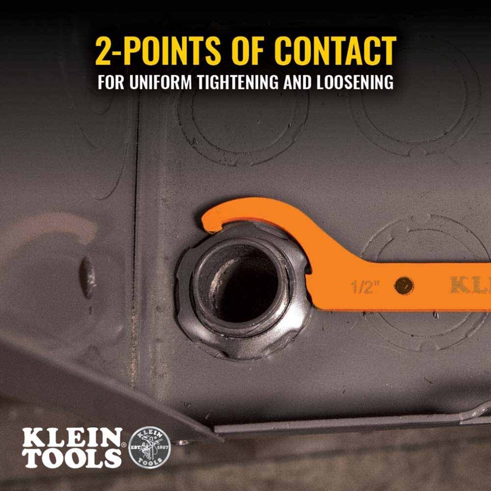 Klein 50901R Straight Locknut Wrench Set