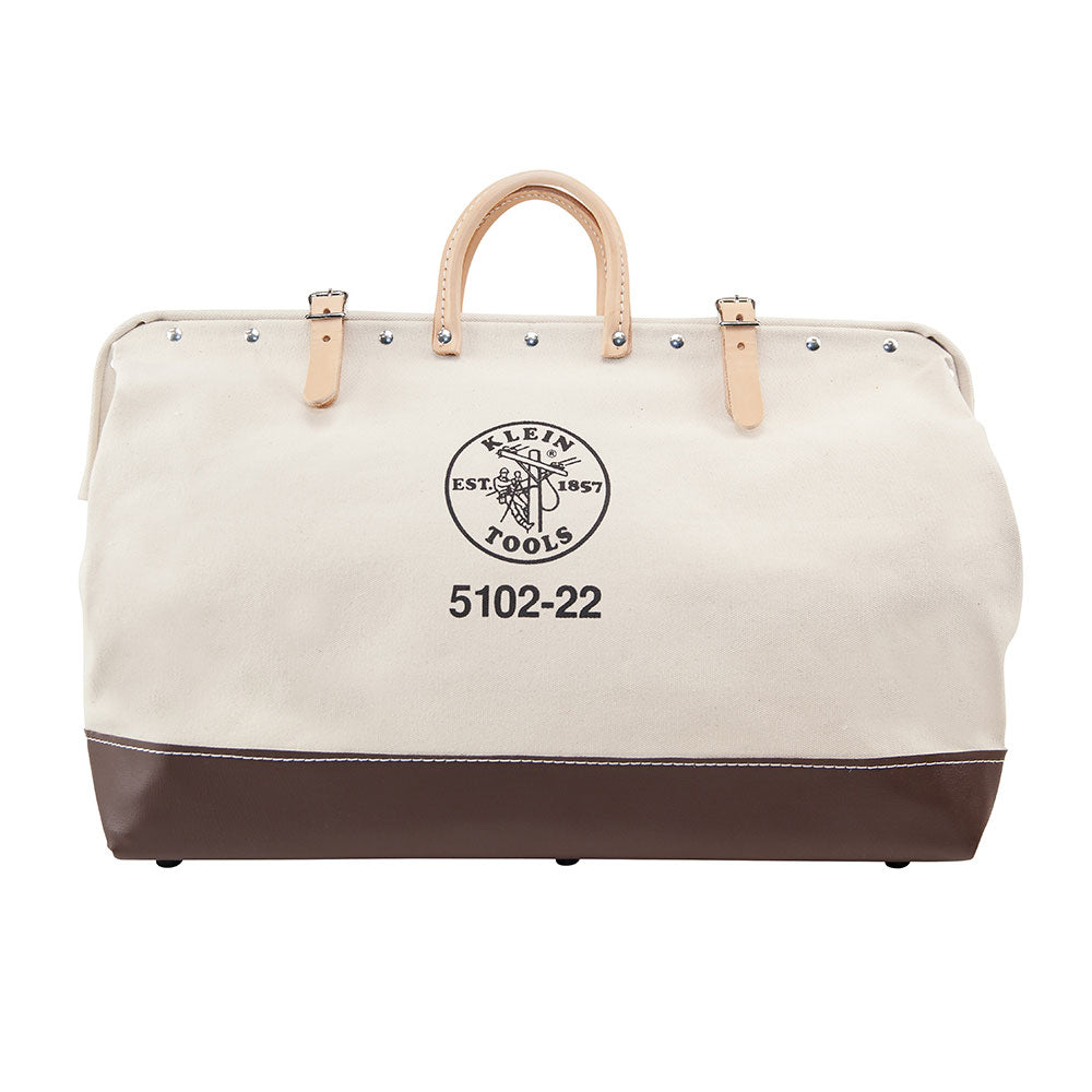 Klein Tools 5102-22 Canvas Tool Bag, 22"