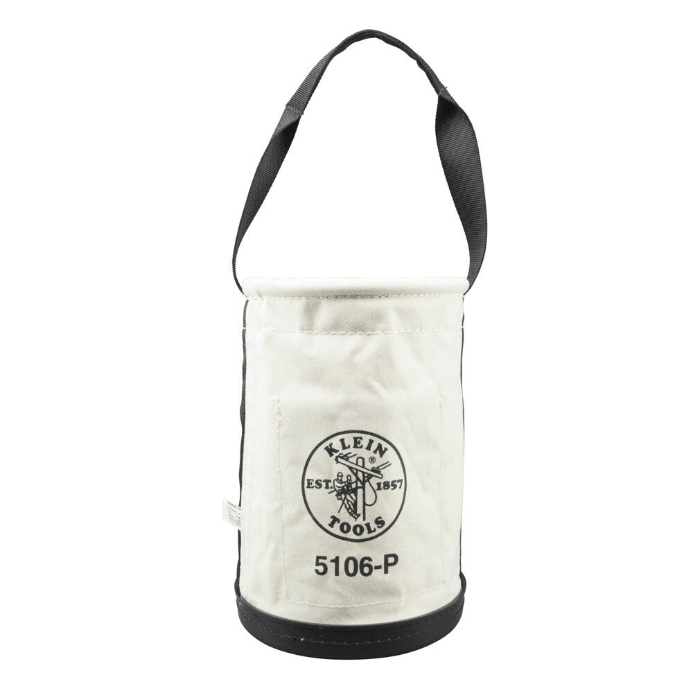 Klein 5106P Straight-Wall Bucket Inside Pockets