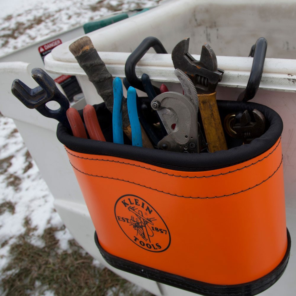 Klein 5144BHB Hard-Body Oval Bucket with Kickstand