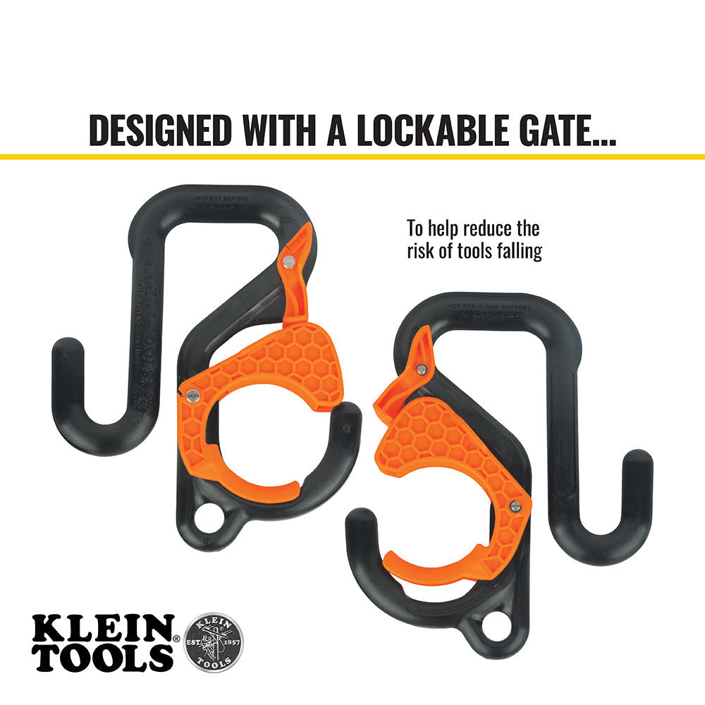 Klein 5144LG2 2-Inch Gated Bucket Hook