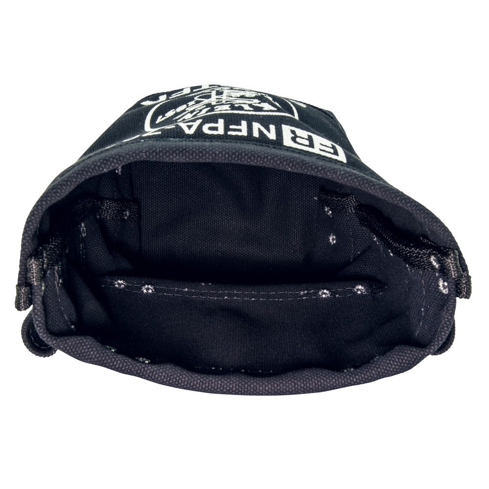 Klein 5416TFR Tool Bag, Flame Resistant Bolt Bag, No. 4 Canvas, 5 x 10 x 9-Inch