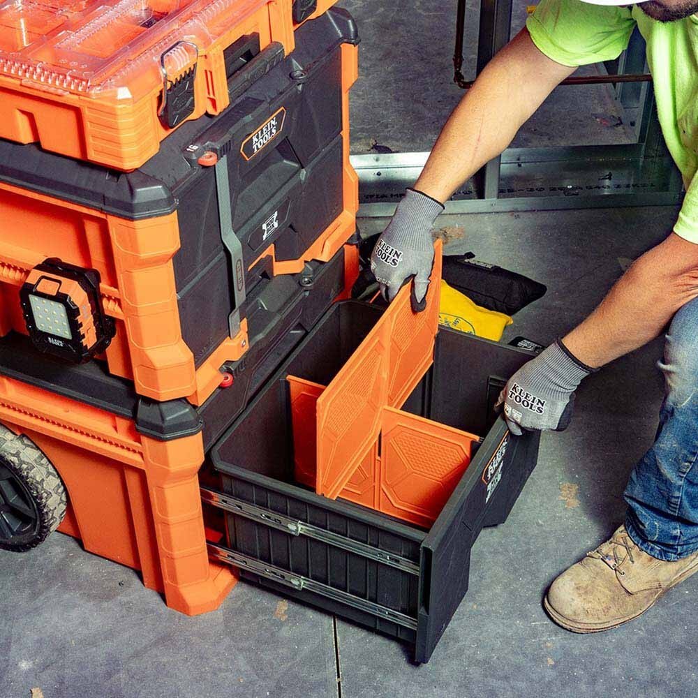 Klein 54801MB MODbox Two Drawer Rolling Tool Box