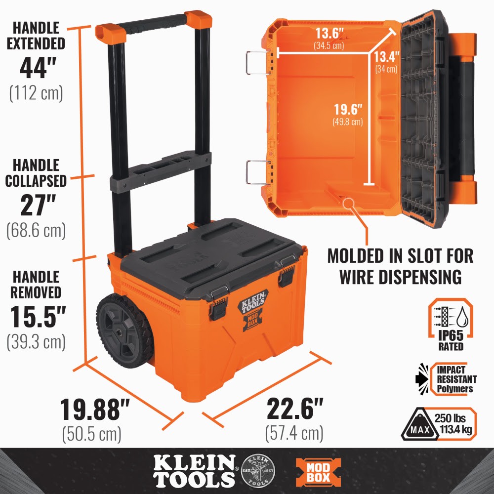 Klein 54802MB MODbox Rolling Toolbox
