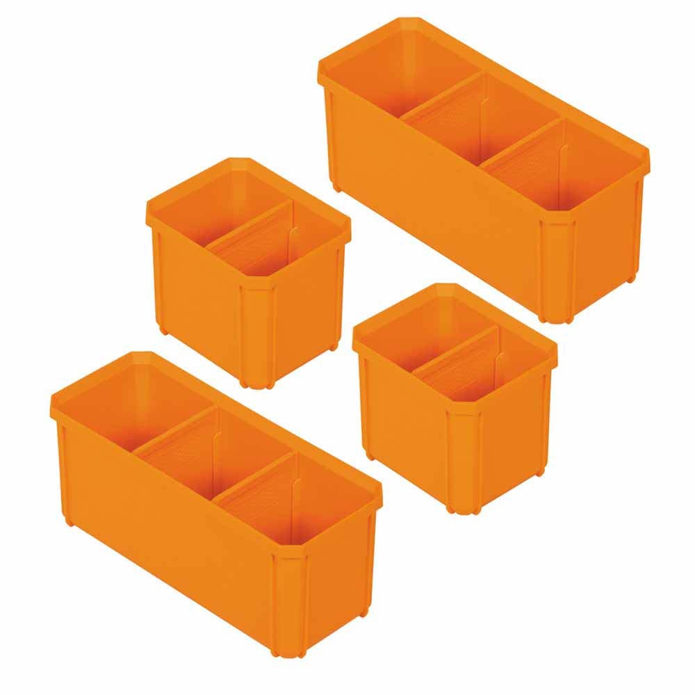 Klein 54811MB MODbox Replacement Bins, Tall, 4-Pack