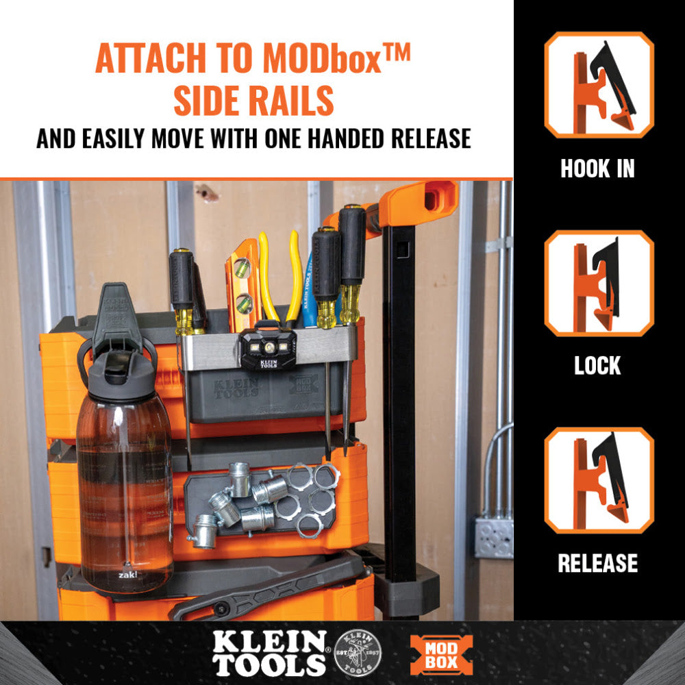 Klein 54814MB MODbox Tool Carrier Rail Attachment