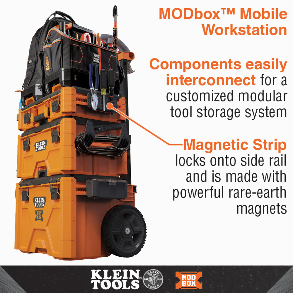 Klein 54819MB MODbox Magnetic Strip Rail Attachment