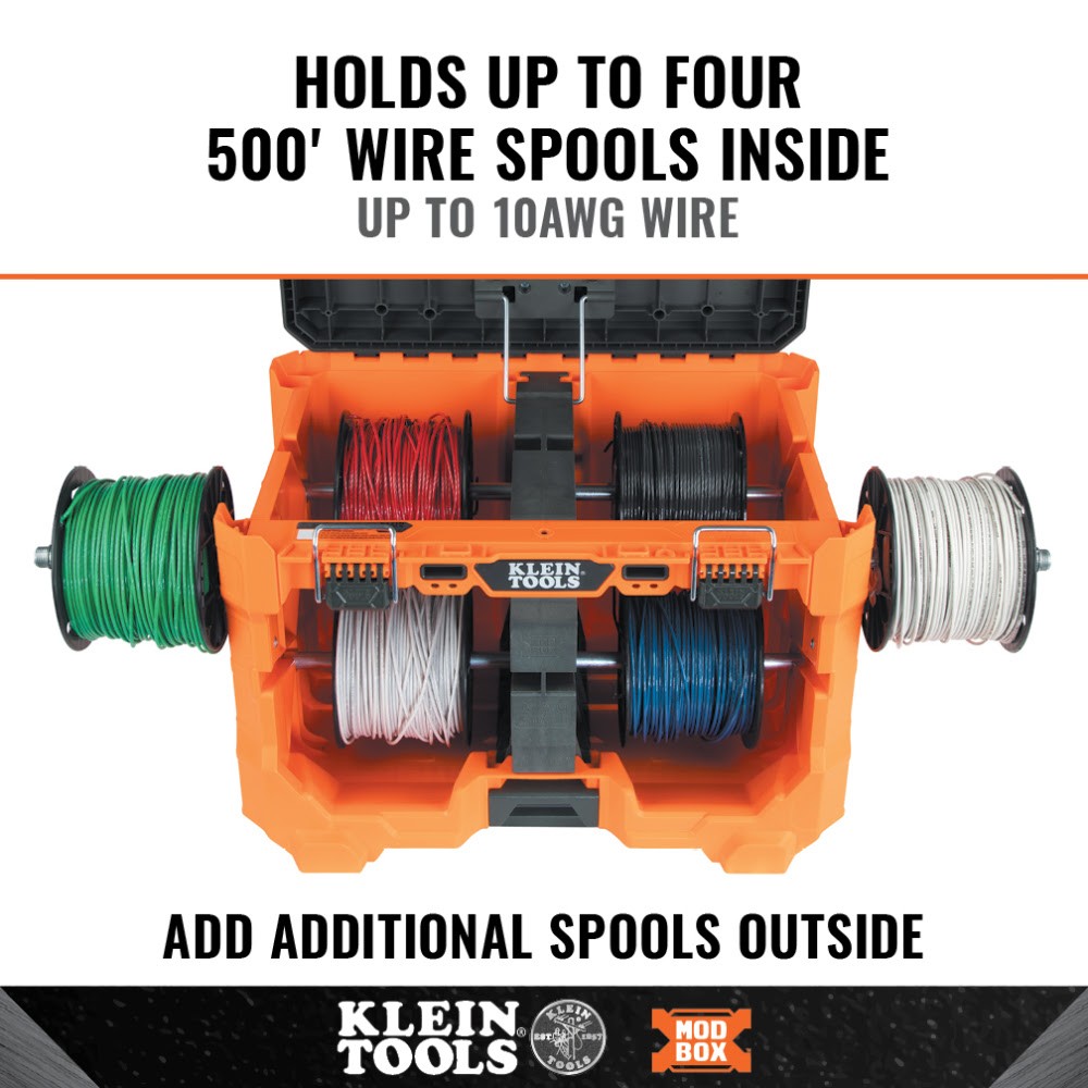 Klein 54825MB MODbox Wire Spool Dispenser