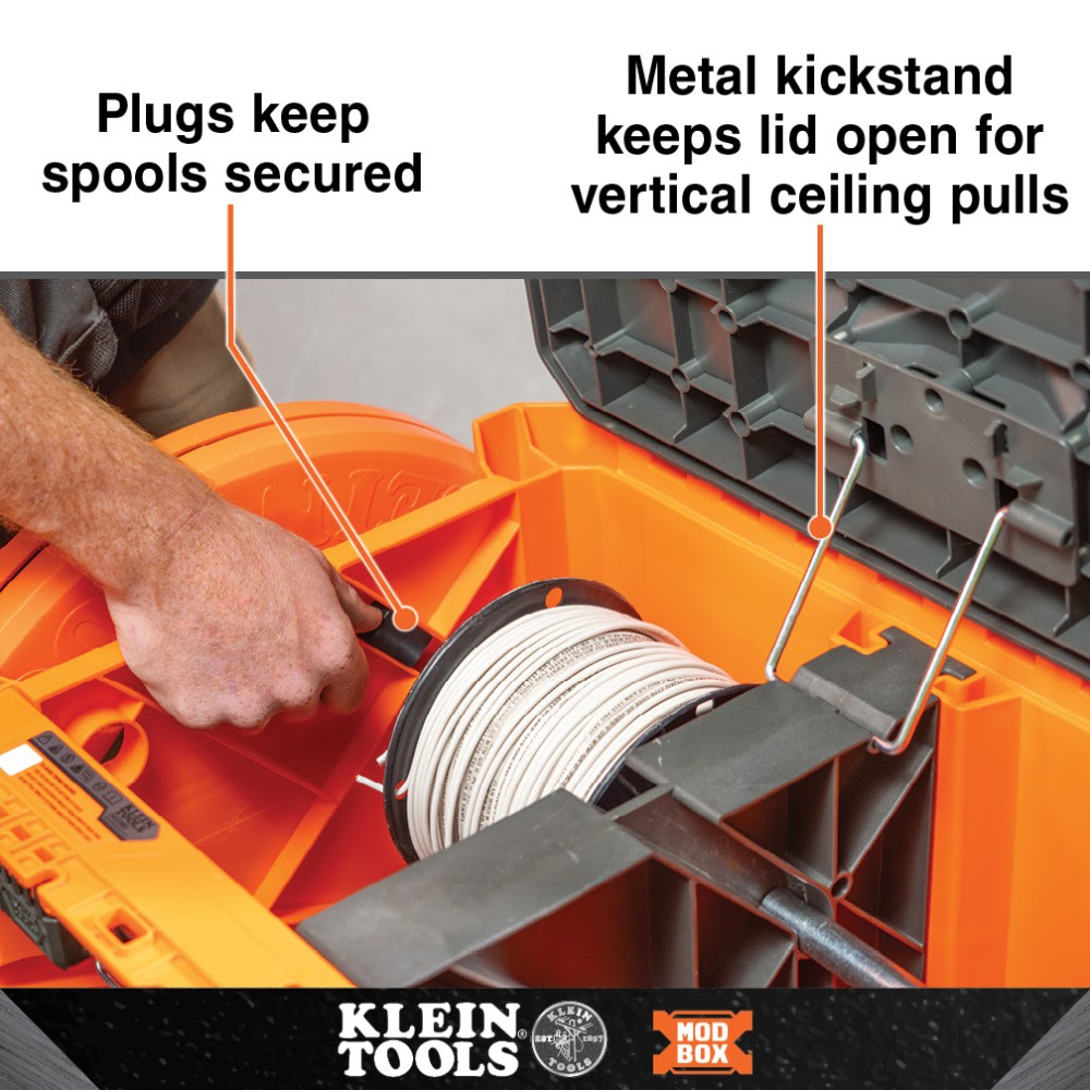 Klein 54825MB MODbox Wire Spool Dispenser