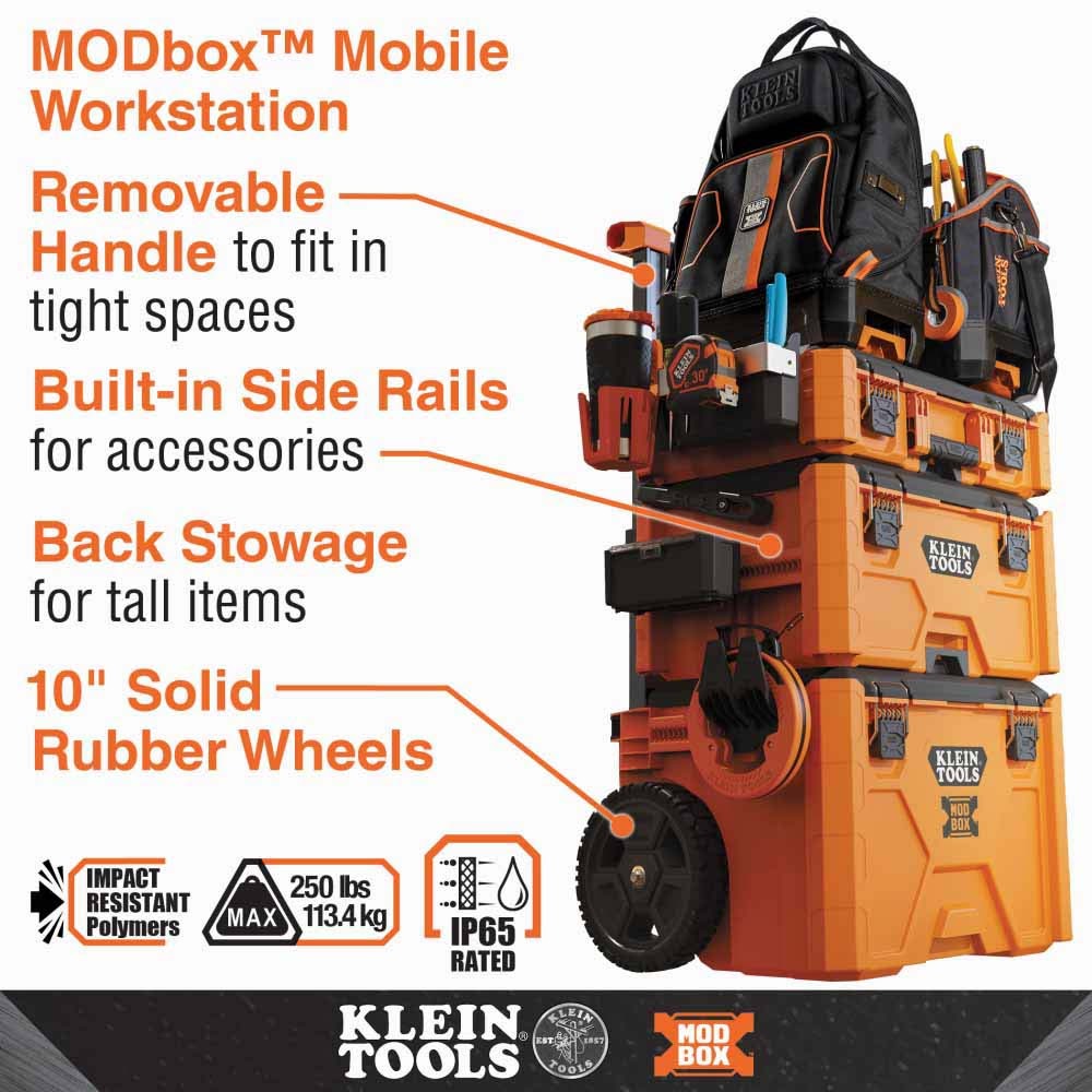 Klein 54904MBR MODbox Bin for Small Toolbox