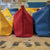 Klein Tools 5539LRED Canvas Bag with Zipper, Large Red