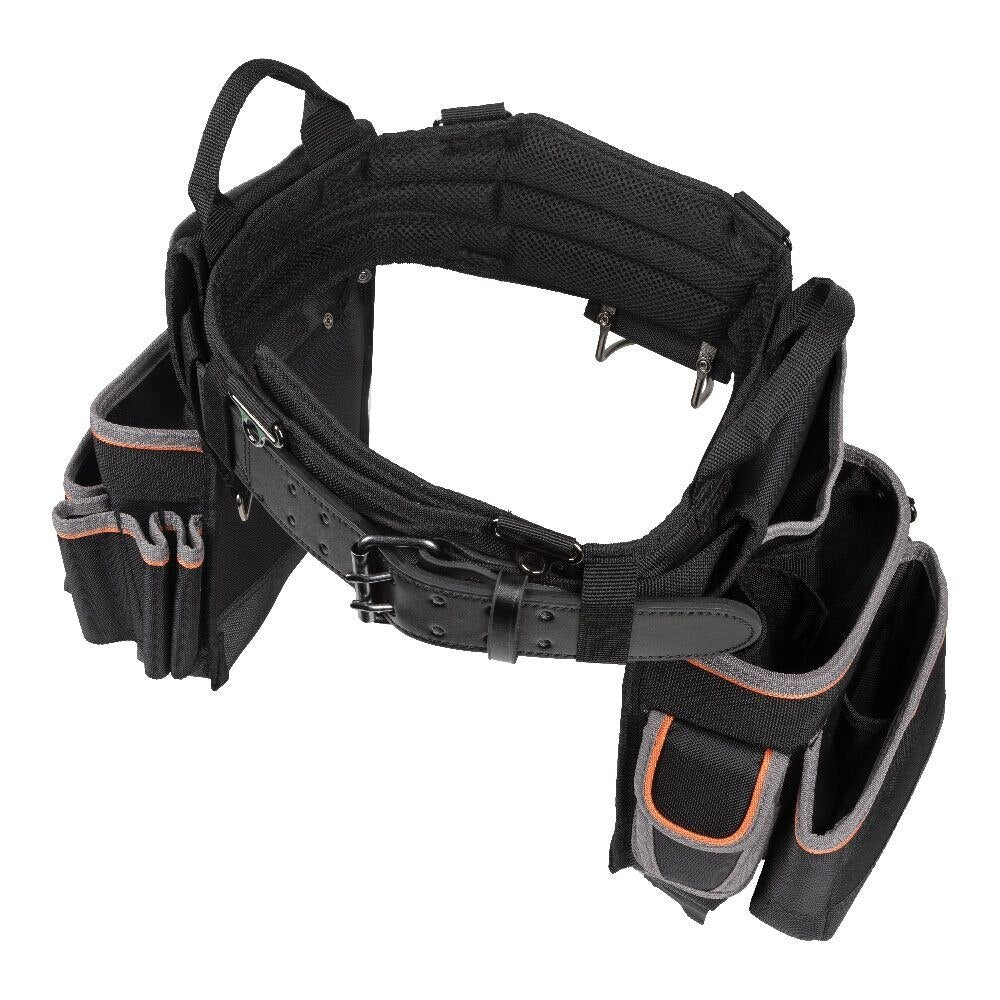 Klein 55427 Tradesman Pro Electrician&#39;s Tool Belt, Medium