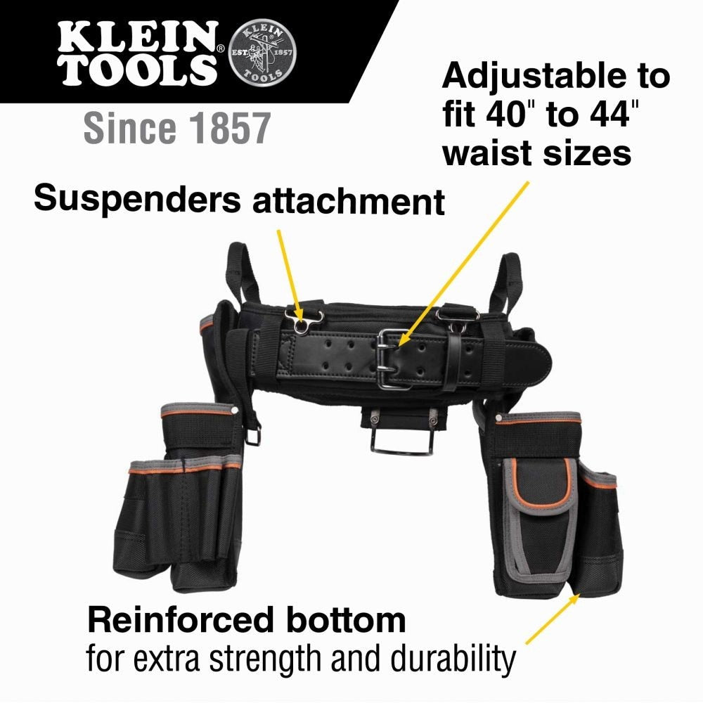 Klein 55429 Tradesman Pro Electrician's Tool Belt, XL