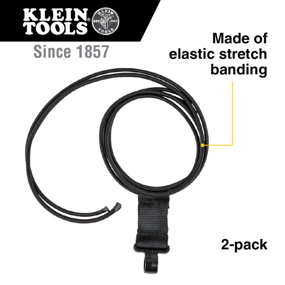 Klein 55664 Replacement Elastic Bands for Ironworker and Welder Backpack