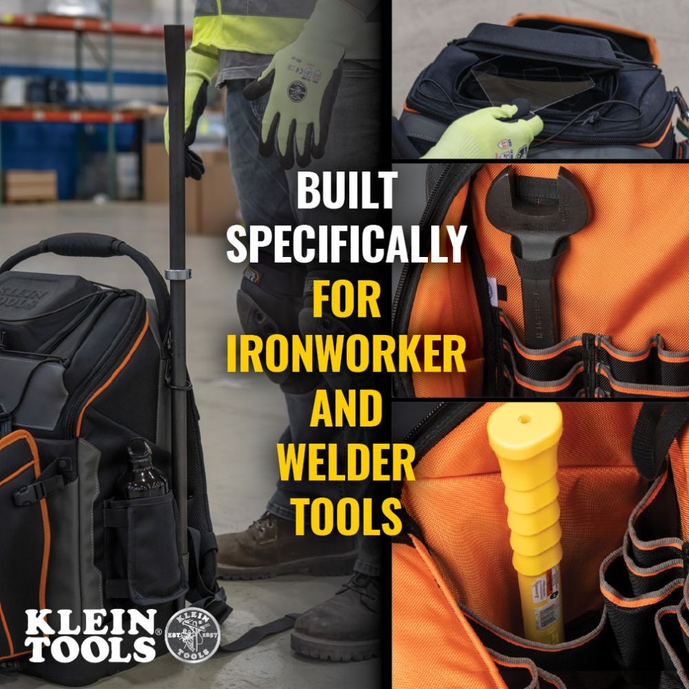 Klein 55665 Tradesman Pro™ Ironworker and Welder Backpack