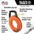 Klein 56351 Fiberglass Fish Tape with Spiral Steel Leader, 100-Foot