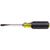 Klein Tools 600-4 1/4" Screwdriver Heavy Duty Square Shank