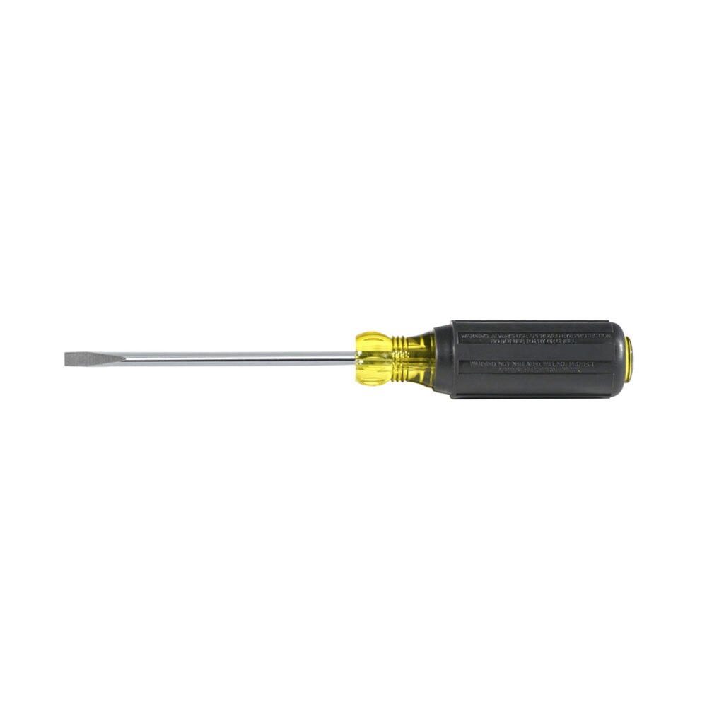 Klein Tools 601-4 3/16" Cabinet Tip Screwdriver 4"