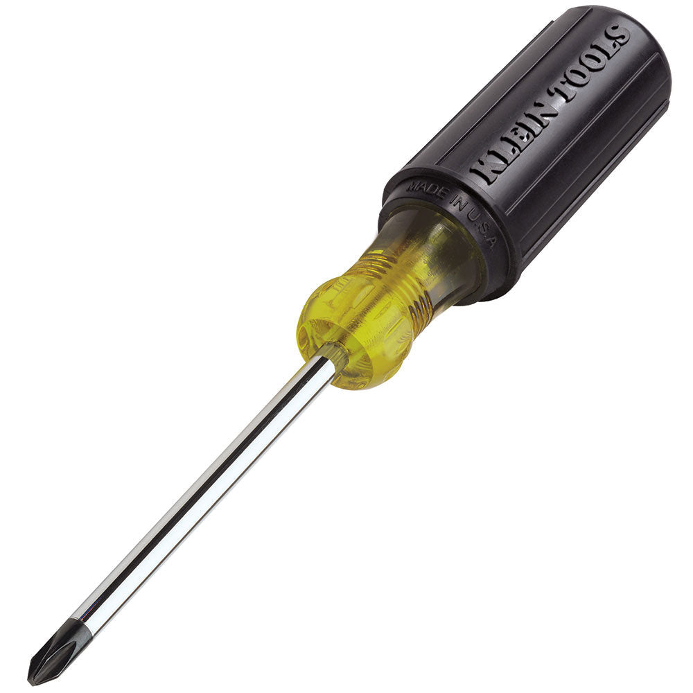 Klein 603-4 #2 Phillips Screwdriver 4" Round Shank