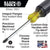 Klein 603-4 #2 Phillips Screwdriver 4" Round Shank