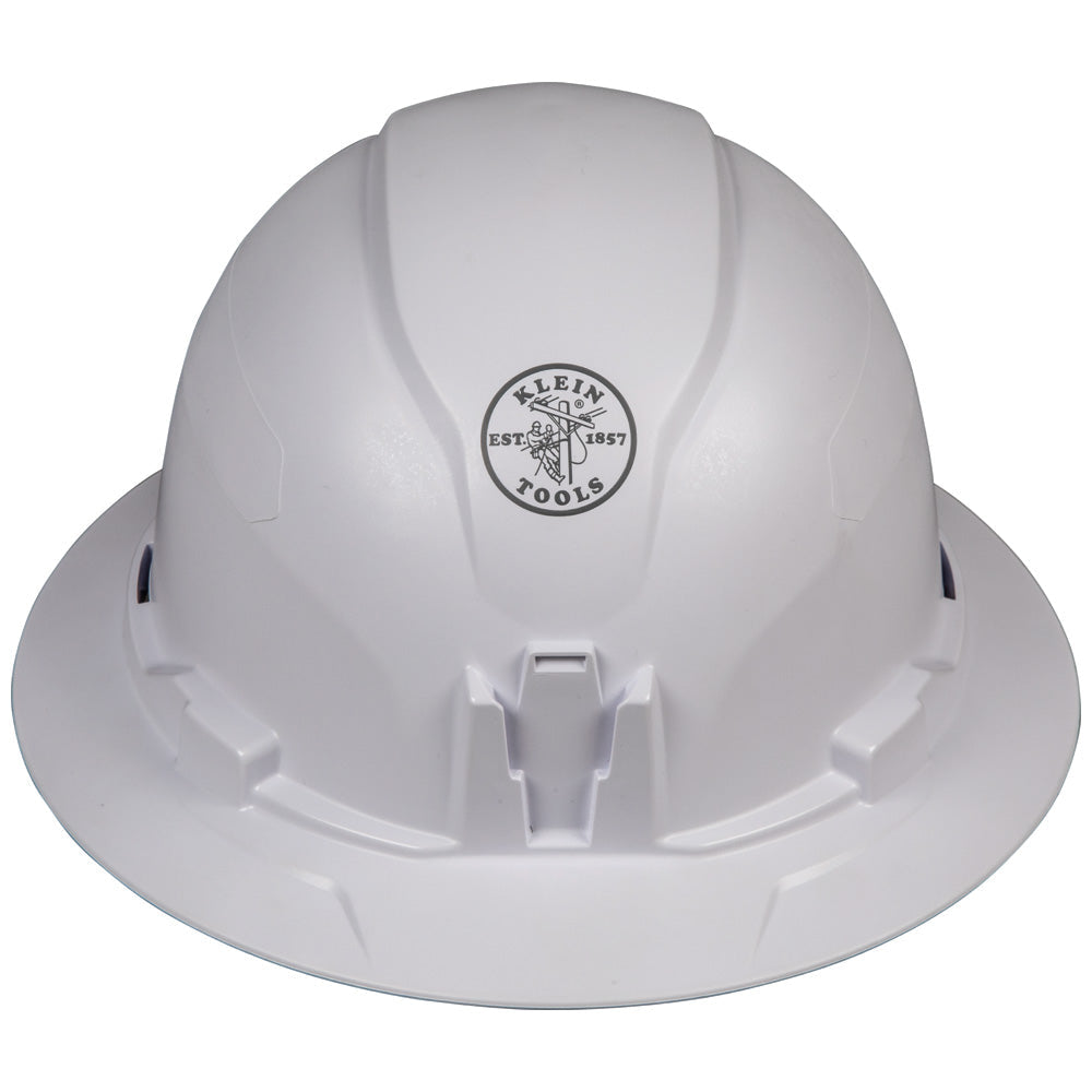 Klein 60400 Hard Hat, Non-vented, Full Brim Style