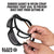 Klein 60471 Professional Full-Frame Gasket Safety Glasses, Gray Lens
