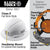 Klein 60489 Hard Hat, Non-Vented, Full Brim Style, Yellow