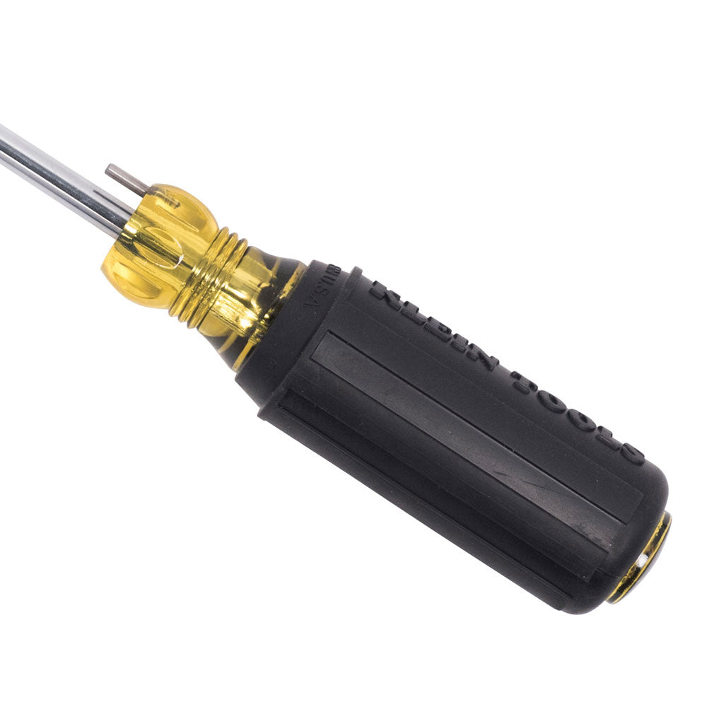 Klein Tools 605-4B Wire Bending Cabinet Tip Screwdriver 4&quot;