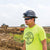 Klein 60514 Klein Carbon Fiber Full Brim Hard Hat with Headlamp, Spartan