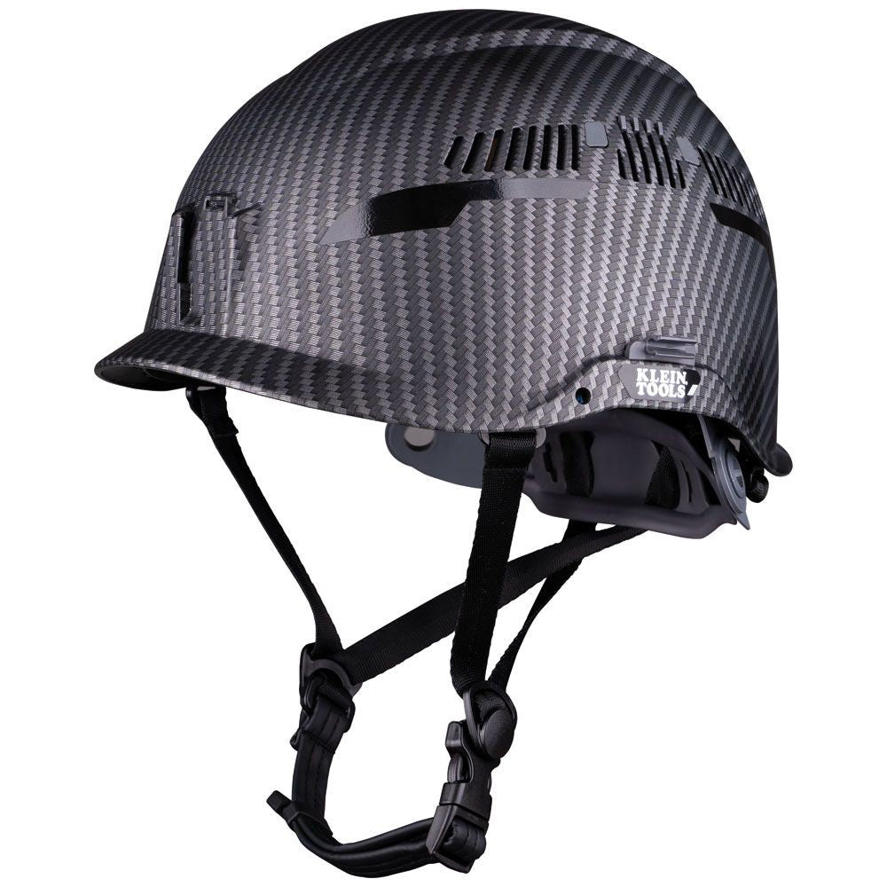 Klein 60516 Safety Helmet, Premium KARBN Pattern, Class C, Vented