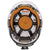 Klein 60525 Safety Helmet, Type-2, Non-Vented Class E, with Rechargeable Headlamp