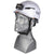 Klein 60525 Safety Helmet, Type-2, Non-Vented Class E, with Rechargeable Headlamp