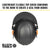 Klein 60528 Face Shield, Full Brim Hard Hat, Clear