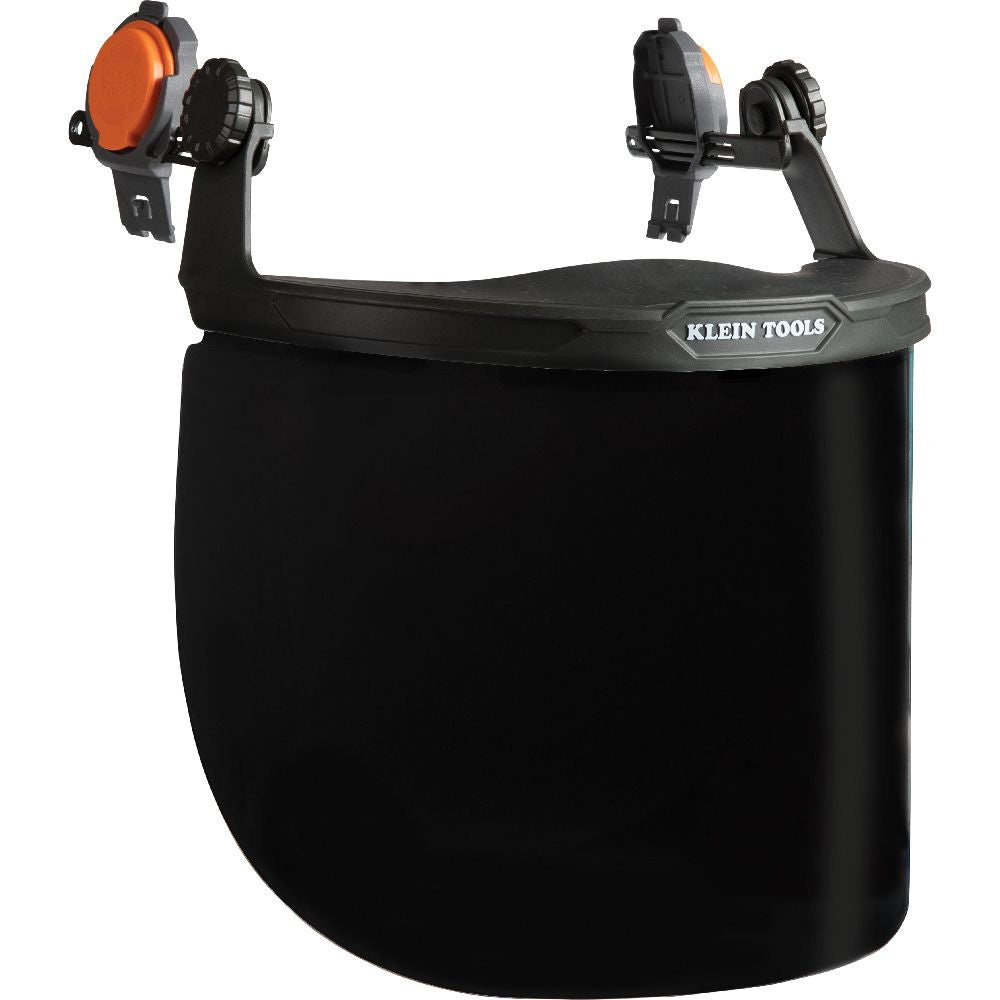 Klein 60529 Face Shield, Full Brim Hard Hat, Gray Tint