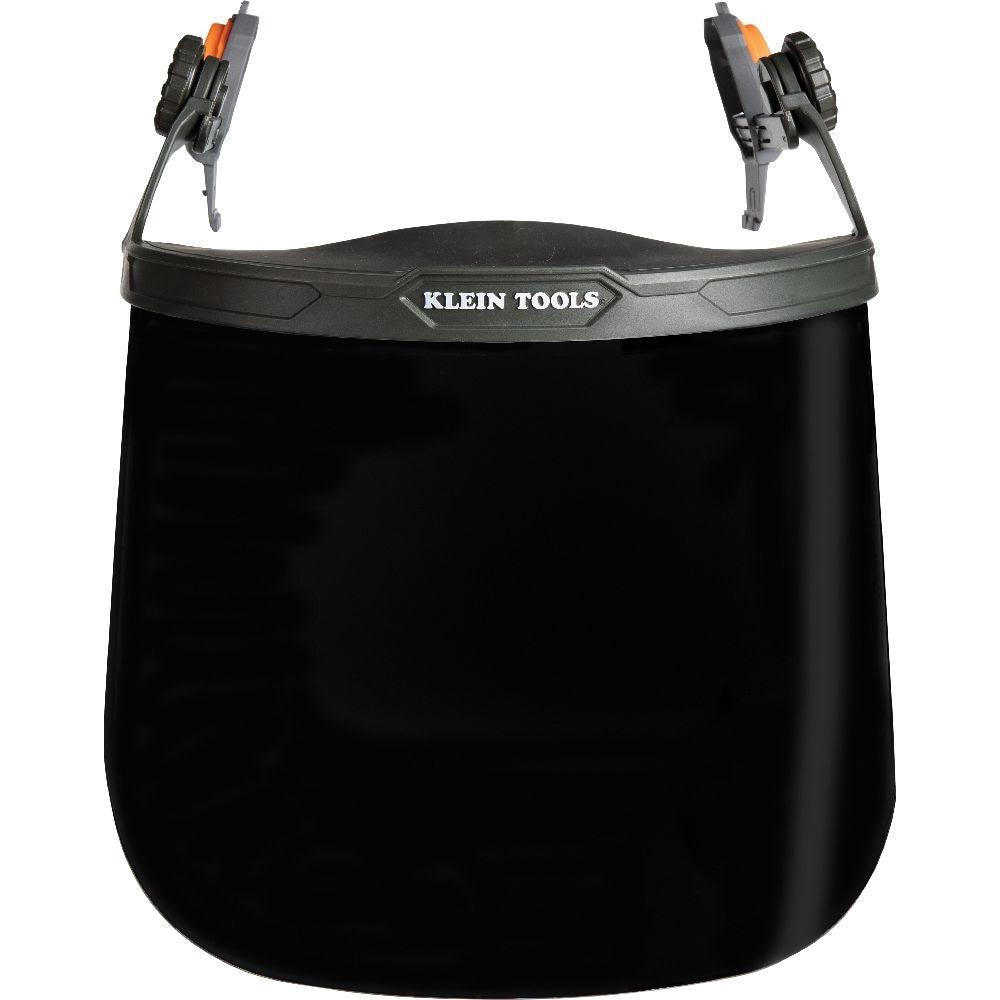Klein 60529 Face Shield, Full Brim Hard Hat, Gray Tint