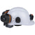 Klein 60532 Hard Hat Earmuffs for Cap Style and Safety Helmets