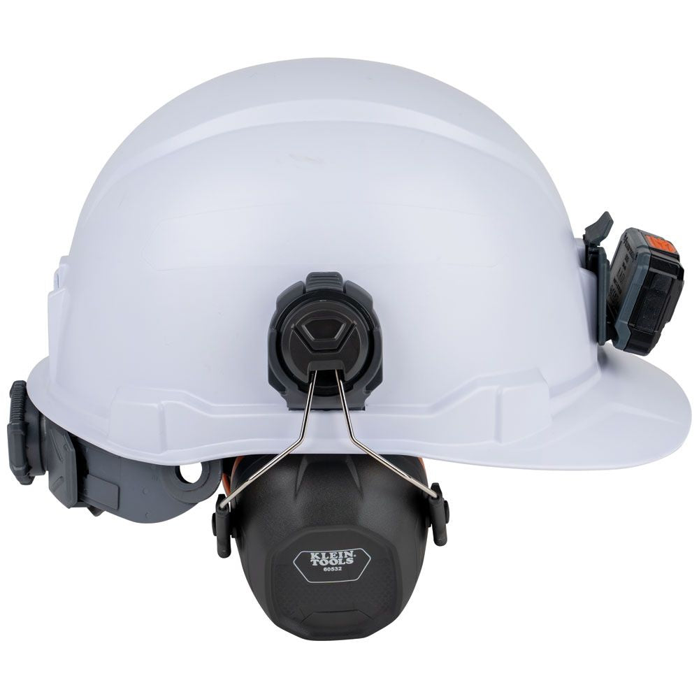 Klein 60532 Hard Hat Earmuffs for Cap Style and Safety Helmets