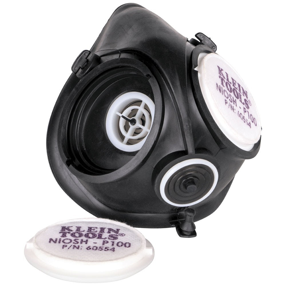 Klein 60553 P100 Half-Mask Respirator, S/M