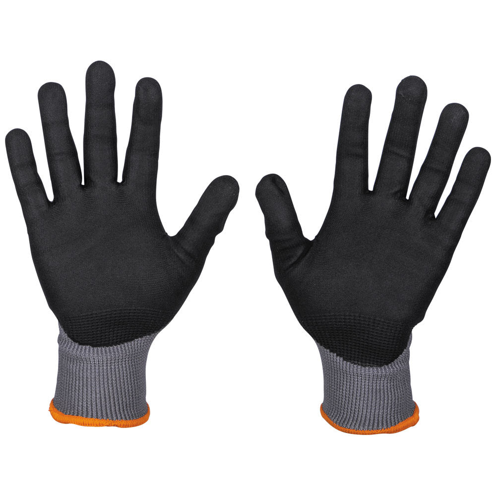 Klein 60588 Knit Dipped Gloves, Cut Level A4, Touchscreen, Medium, 2-Pair