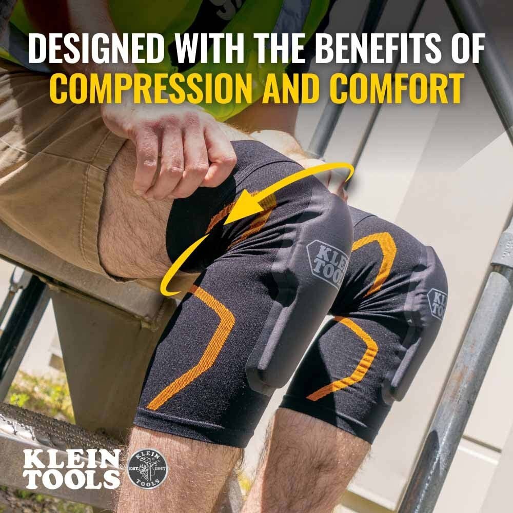 Klein 60624 Knee Pad Compression Sleeve L/XL