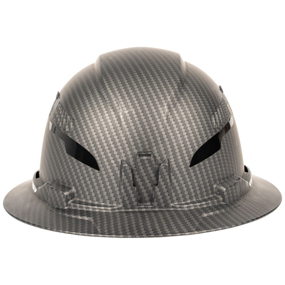 Klein 60626 Hard Hat, Premium KARBN Pattern, Vented Full Brim, Class C