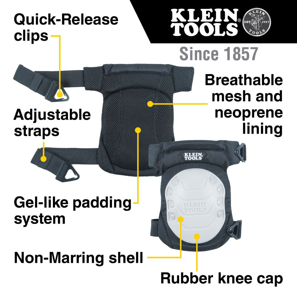 Klein 60846 Non-Marring Semi-Hinged Knee Pad
